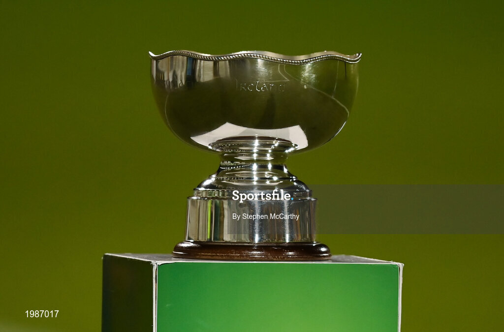 12 March 2021; The FAI President's Cup before the Final match between Shamrock Rovers and Dundalk at Tallaght Stadium in Dublin. Photo by Stephen McCarthy/Sportsfile