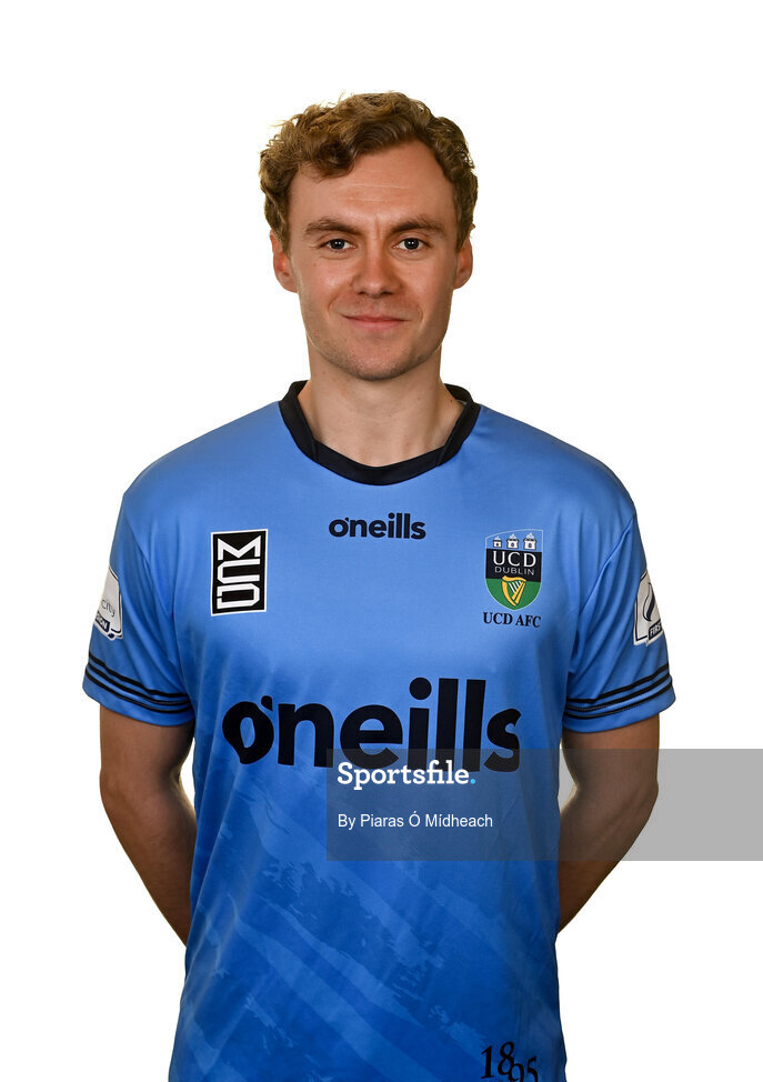 31 March 2021; Mark Dignam during a UCD AFC portrait session at UCD Belfield in Dublin. Photo by Piaras Ó Mídheach/Sportsfile