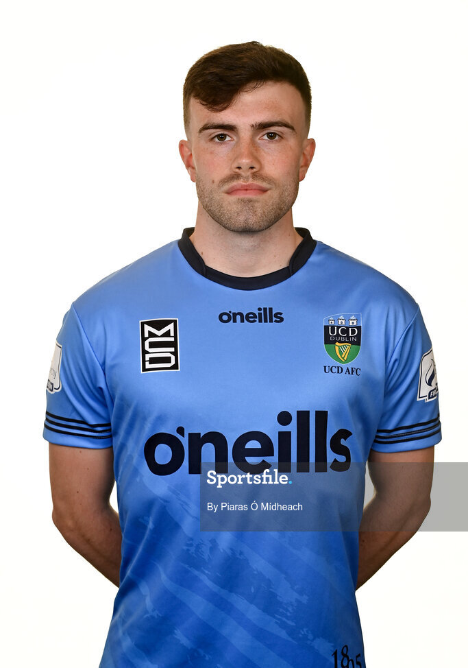 31 March 2021; Michael McHugh during a UCD AFC portrait session at UCD Belfield in Dublin. Photo by Piaras Ó Mídheach/Sportsfile