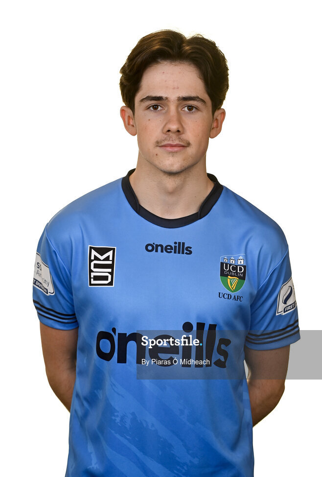 31 March 2021; Adam Verdon during a UCD AFC portrait session at UCD Belfield in Dublin. Photo by Piaras Ó Mídheach/Sportsfile