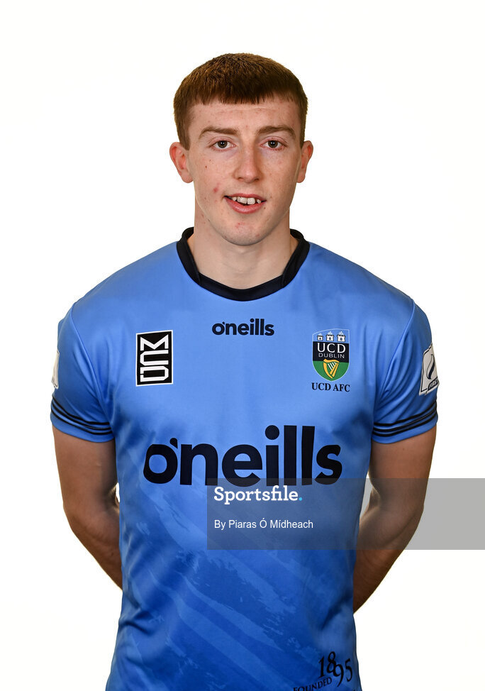 31 March 2021; Sam Todd during a UCD AFC portrait session at UCD Belfield in Dublin. Photo by Piaras Ó Mídheach/Sportsfile
