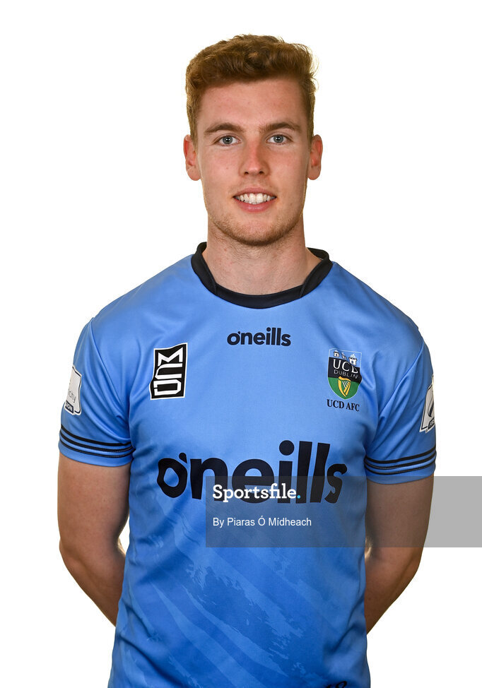 31 March 2021; Jack Keaney during a UCD AFC portrait session at UCD Belfield in Dublin. Photo by Piaras Ó Mídheach/Sportsfile