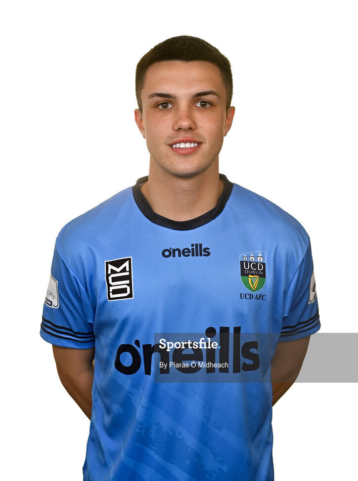 31 March 2021; Sean Brennan during a UCD AFC portrait session at UCD Belfield in Dublin. Photo by Piaras Ó Mídheach/Sportsfile