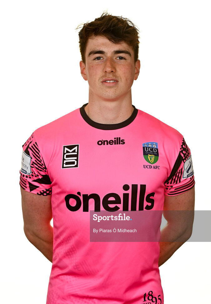 31 March 2021; Lorcan Healy during a UCD AFC portrait session at UCD Belfield in Dublin. Photo by Piaras Ó Mídheach/Sportsfile