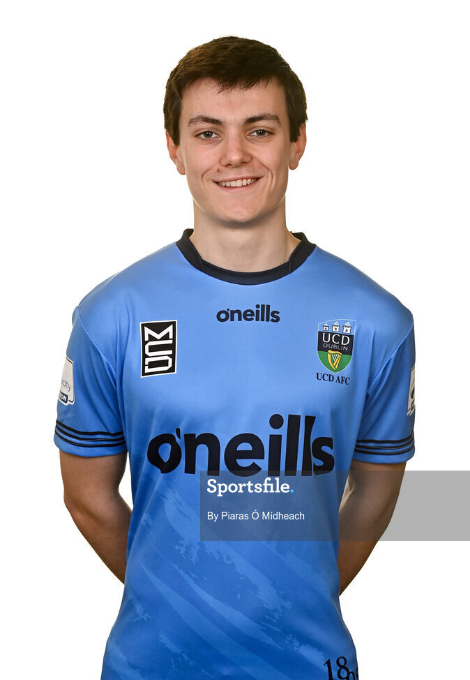 31 March 2021; Danu Kinsella-Bishop during a UCD AFC portrait session at UCD Belfield in Dublin. Photo by Piaras Ó Mídheach/Sportsfile