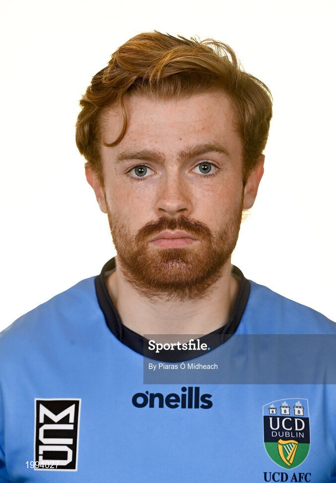 31 March 2021; Paul Doyle during a UCD AFC portrait session at UCD Belfield in Dublin. Photo by Piaras Ó Mídheach/Sportsfile