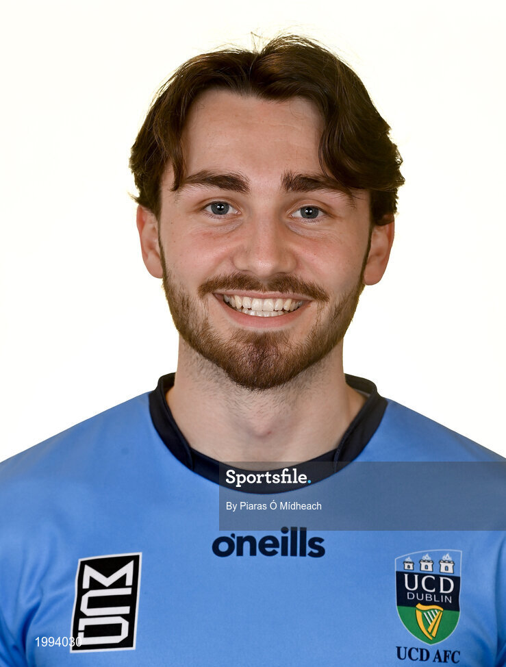 31 March 2021; Luke Boore during a UCD AFC portrait session at UCD Belfield in Dublin. Photo by Piaras Ó Mídheach/Sportsfile