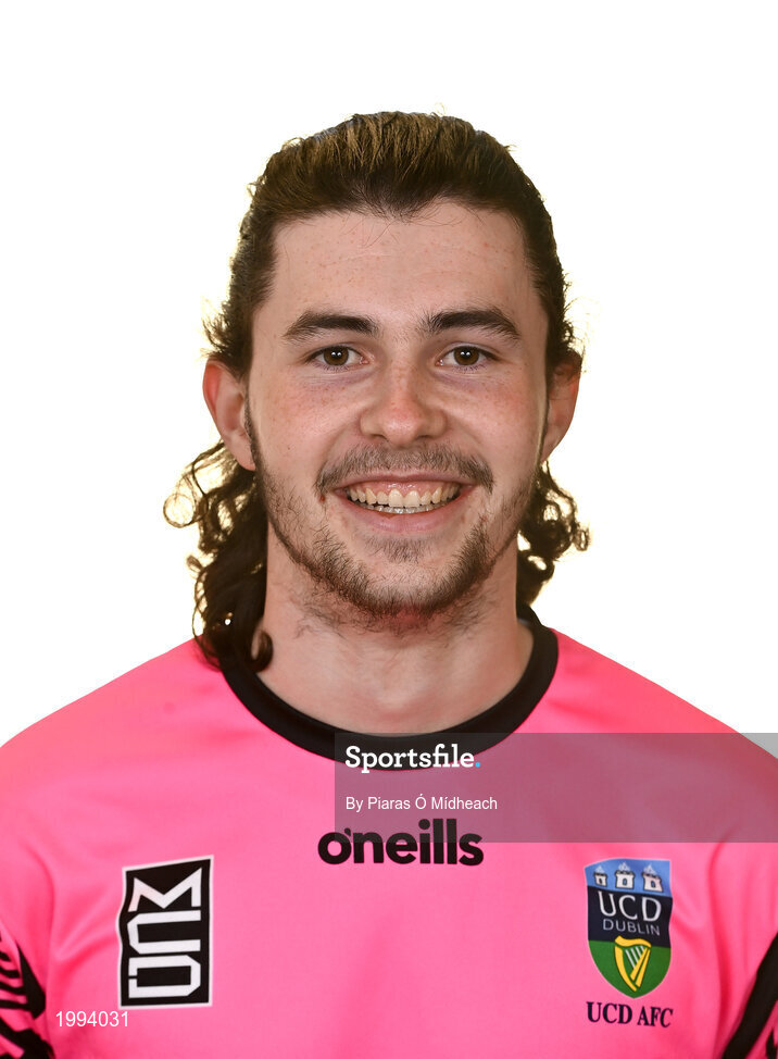 31 March 2021; Cormac Henry during a UCD AFC portrait session at UCD Belfield in Dublin. Photo by Piaras Ó Mídheach/Sportsfile