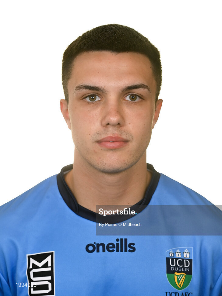 31 March 2021; Sean Brennan during a UCD AFC portrait session at UCD Belfield in Dublin. Photo by Piaras Ó Mídheach/Sportsfile