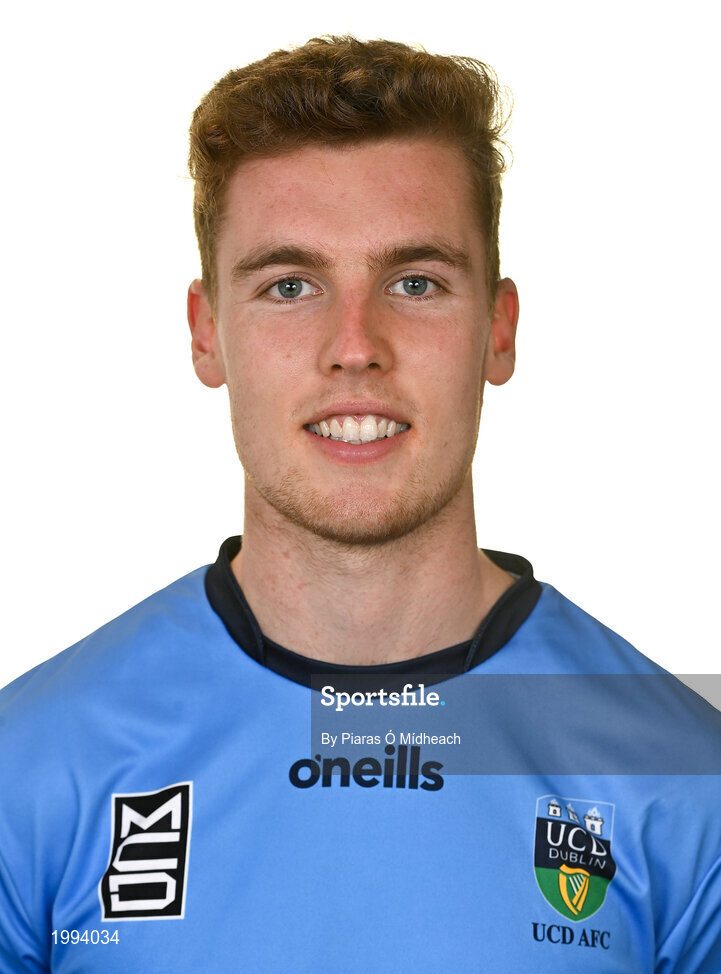 31 March 2021; Jack Keaney during a UCD AFC portrait session at UCD Belfield in Dublin. Photo by Piaras Ó Mídheach/Sportsfile