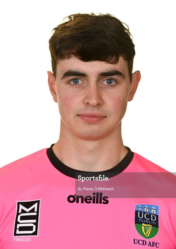31 March 2021; Carl Williams during a UCD AFC portrait session at UCD Belfield in Dublin. Photo by Piaras Ó Mídheach/Sportsfile