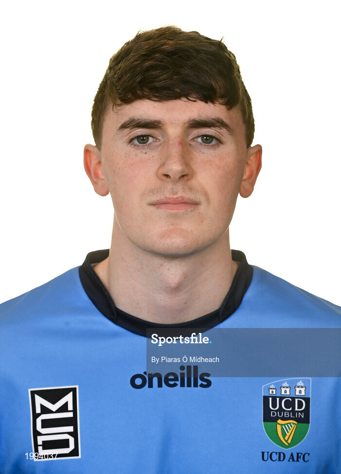 31 March 2021; Michael Gallagher during a UCD AFC portrait session at UCD Belfield in Dublin. Photo by Piaras Ó Mídheach/Sportsfile