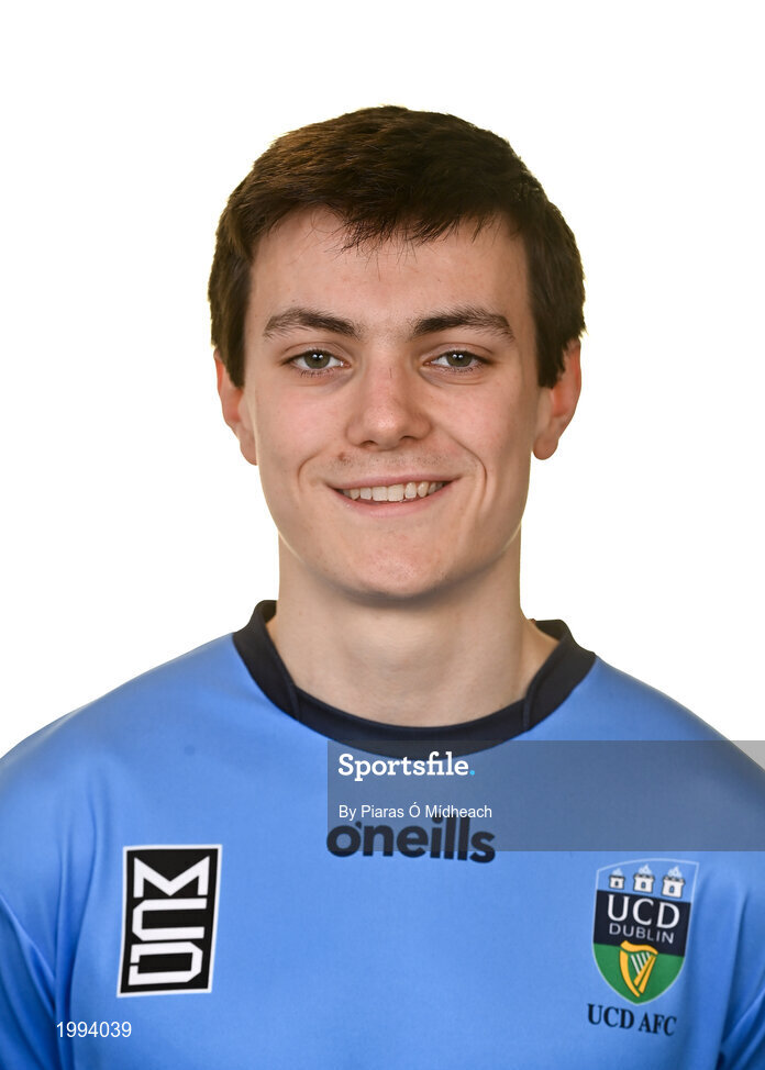 31 March 2021; Danu Kinsella-Bishop during a UCD AFC portrait session at UCD Belfield in Dublin. Photo by Piaras Ó Mídheach/Sportsfile