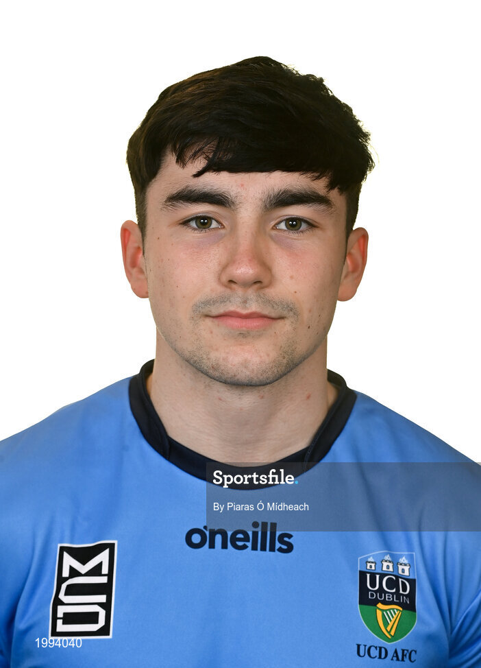 31 March 2021; Liam Kerrigan during a UCD AFC portrait session at UCD Belfield in Dublin. Photo by Piaras Ó Mídheach/Sportsfile