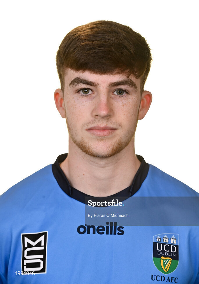 31 March 2021; Ciaran Behan during a UCD AFC portrait session at UCD Belfield in Dublin. Photo by Piaras Ó Mídheach/Sportsfile