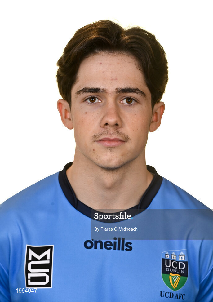31 March 2021; Adam Verdon during a UCD AFC portrait session at UCD Belfield in Dublin. Photo by Piaras Ó Mídheach/Sportsfile