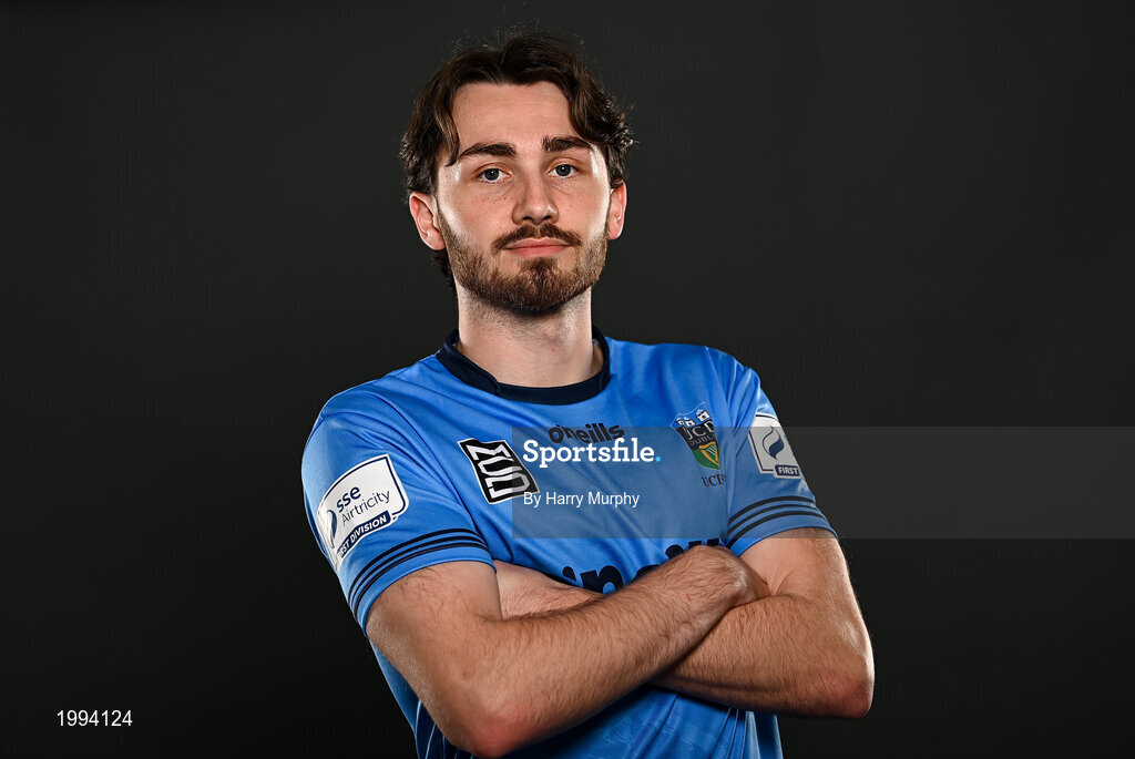 31 March 2021; Luke Boore during a UCD AFC portrait session at UCD Belfield in Dublin. Photo by Harry Murphy/Sportsfile