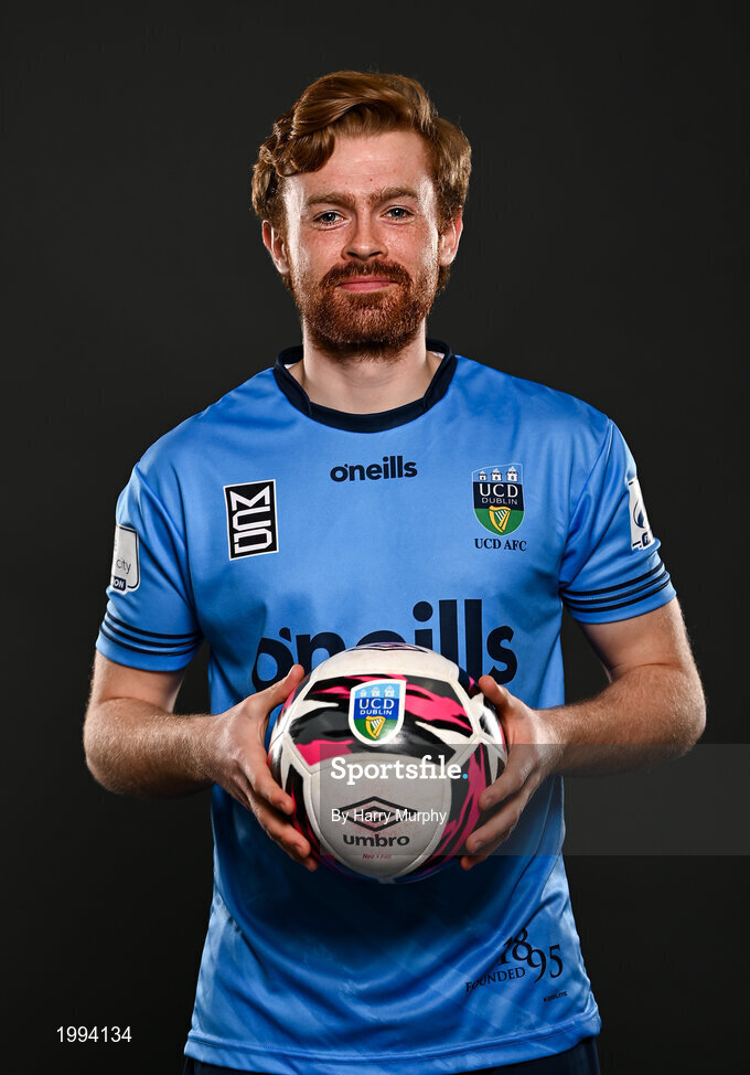 31 March 2021; Paul Doyle during a UCD AFC portrait session at UCD Belfield in Dublin. Photo by Harry Murphy/Sportsfile