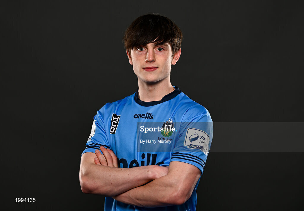 31 March 2021; Adam Farrell during a UCD AFC portrait session at UCD Belfield in Dublin. Photo by Harry Murphy/Sportsfile