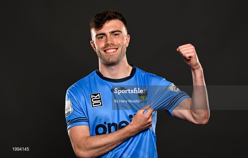 31 March 2021; Michael McHugh during a UCD AFC portrait session at UCD Belfield in Dublin. Photo by Harry Murphy/Sportsfile