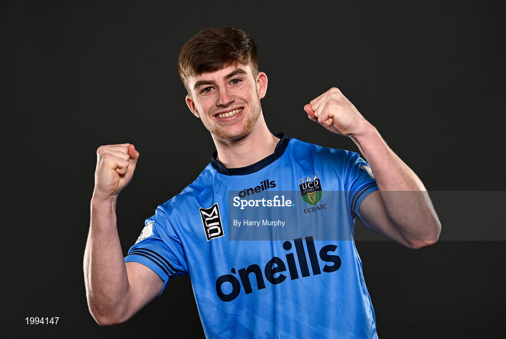 31 March 2021; Ciaran Behan during a UCD AFC portrait session at UCD Belfield in Dublin. Photo by Harry Murphy/Sportsfile