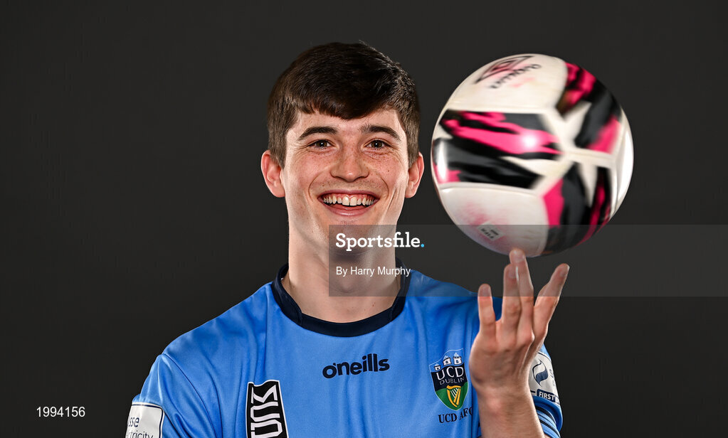 31 March 2021; Colm Whelan during a UCD AFC portrait session at UCD Belfield in Dublin. Photo by Harry Murphy/Sportsfile