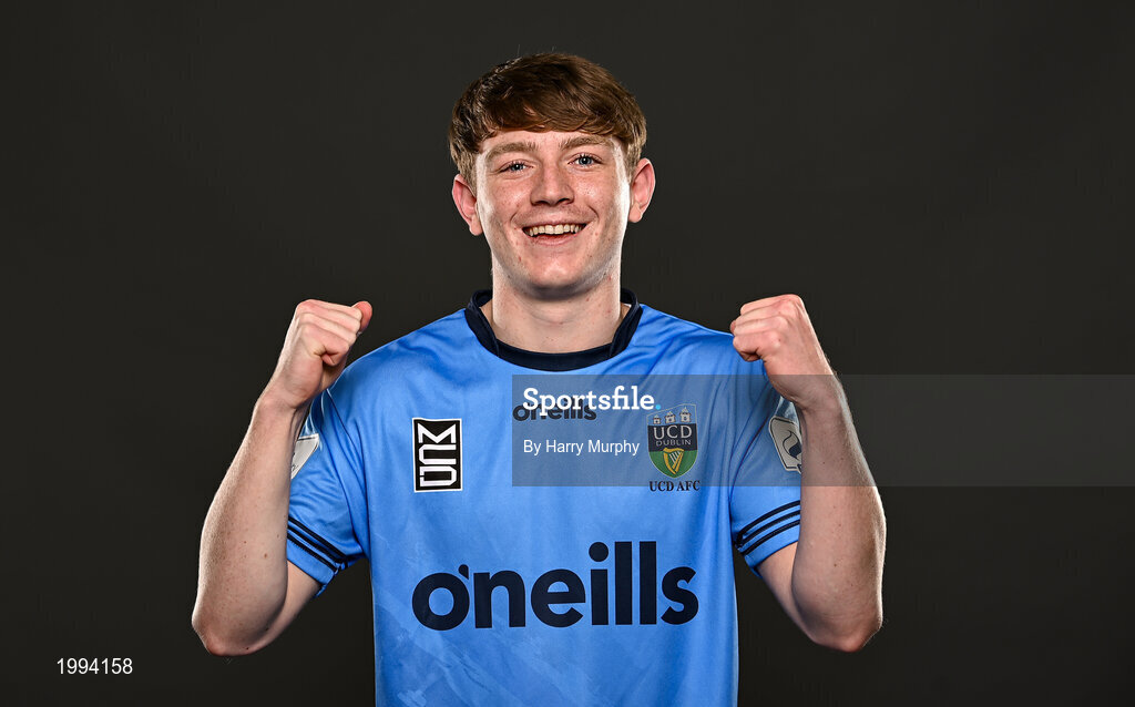 31 March 2021; Adam Lennon during a UCD AFC portrait session at UCD Belfield in Dublin. Photo by Harry Murphy/Sportsfile