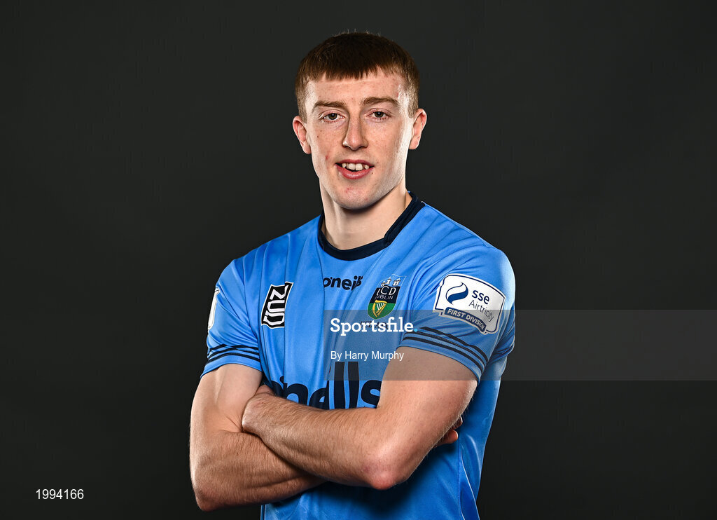31 March 2021; Sam Todd during a UCD AFC portrait session at UCD Belfield in Dublin. Photo by Harry Murphy/Sportsfile
