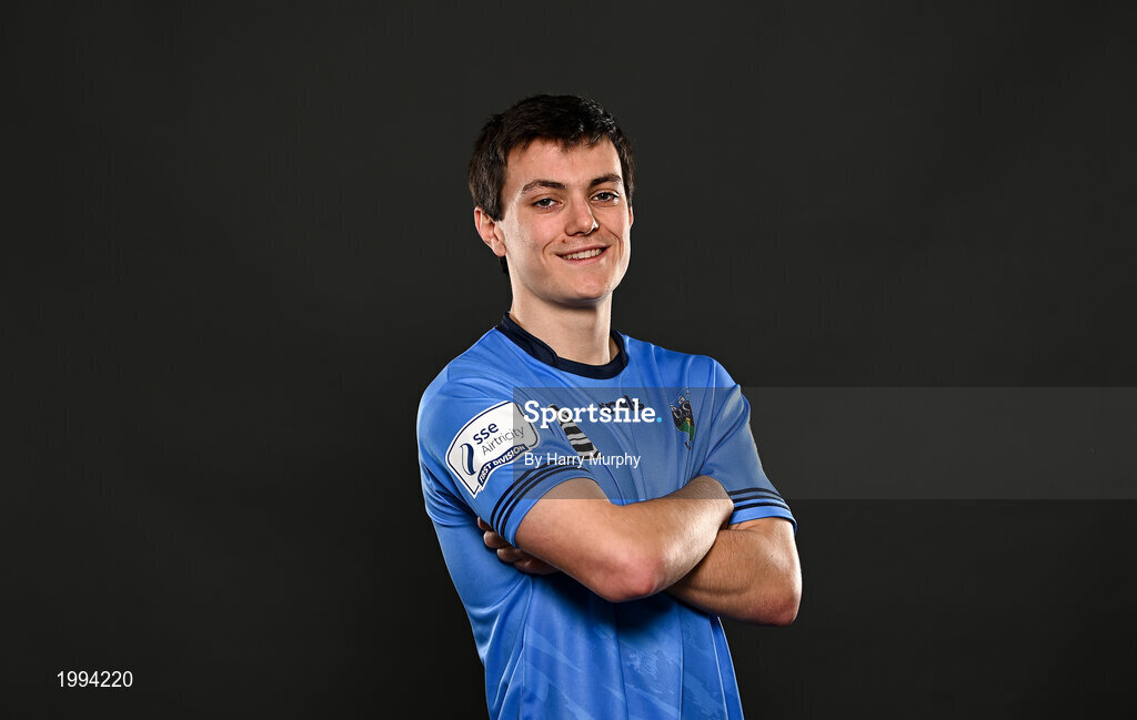 31 March 2021; Danu Kinsella-Bishop during a UCD AFC portrait session at UCD Belfield in Dublin. Photo by Harry Murphy/Sportsfile