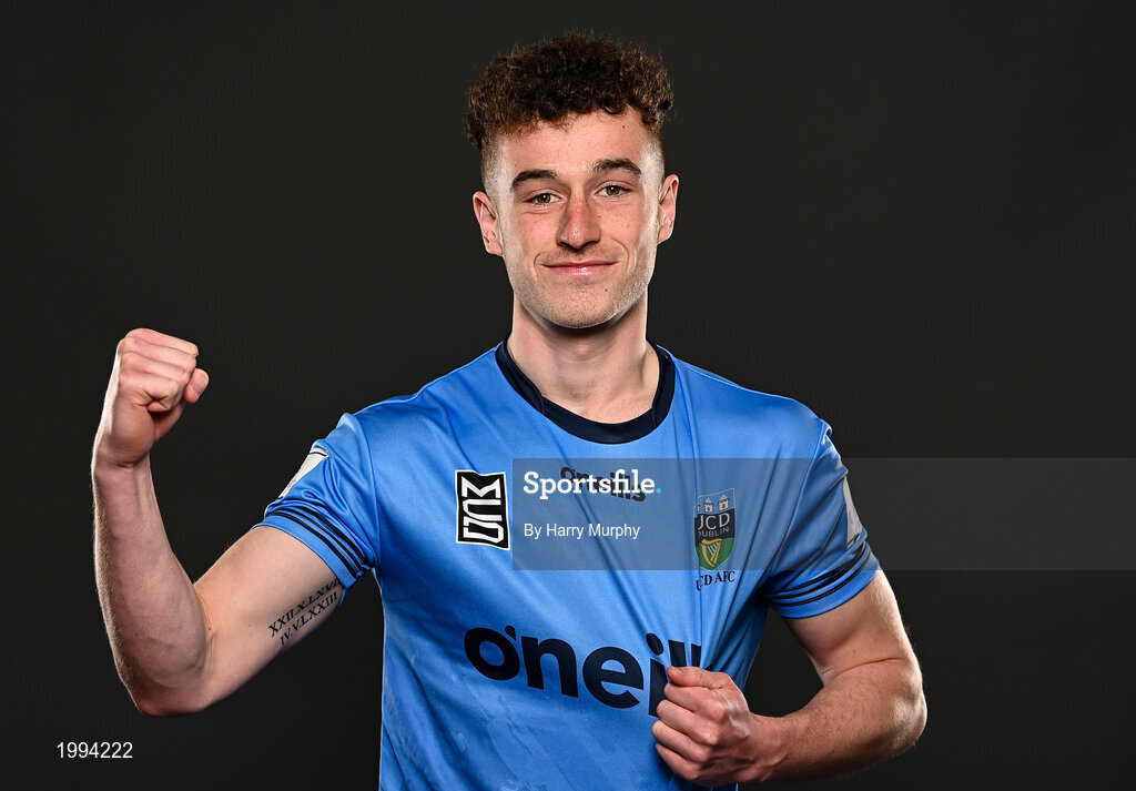 31 March 2021; Harry McEvoy during a UCD AFC portrait session at UCD Belfield in Dublin. Photo by Harry Murphy/Sportsfile