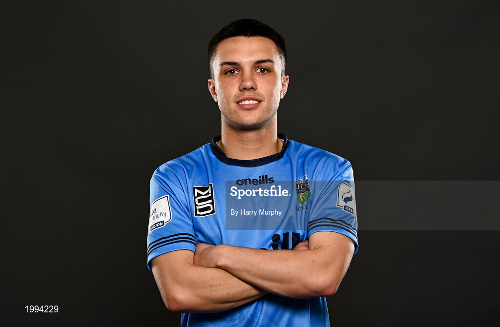 31 March 2021; Sean Brennan during a UCD AFC portrait session at UCD Belfield in Dublin. Photo by Harry Murphy/Sportsfile