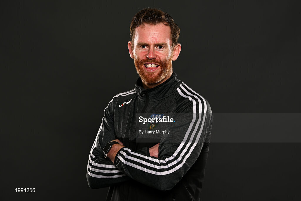 31 March 2021; Coach Ger Barron during a UCD AFC portrait session at UCD Belfield in Dublin. Photo by Harry Murphy/Sportsfile