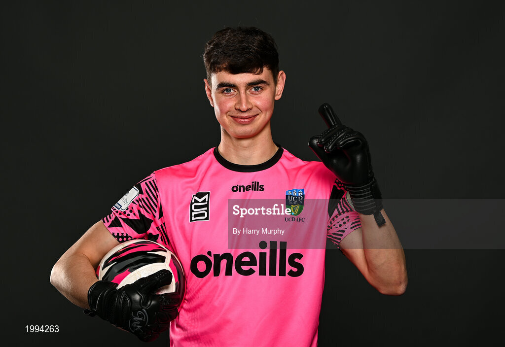 31 March 2021; Carl Williams during a UCD AFC portrait session at UCD Belfield in Dublin. Photo by Harry Murphy/Sportsfile