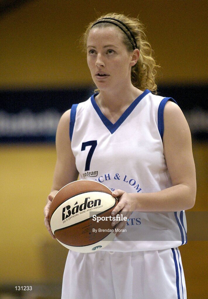 30 January 2004; Mairead Liston, Bausch & Lomb Wildcats. ESB National Cup 2004, Senior Women's Semi-Final, Scruffy St. Paul's v Bausch & Lomb Wildcats, The ESB Arena, Tallaght, Dublin. Picture credit; Brendan Moran / SPORTSFILE *EDI*