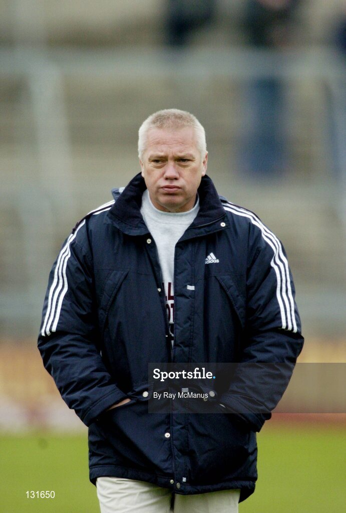 4 January 2004; Paidi O'Se, Manager, Westmeath. O'Byrne Cup, Westmeath v Louth, Cusack Park, Mullingar, Co. Westmeath. Picture credit; Ray McManus / SPORTSFILE *EDI*