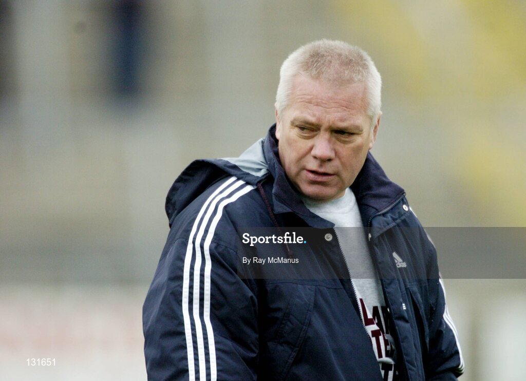 4 January 2004; Paidi O'Se, Manager, Westmeath. O'Byrne Cup, Westmeath v Louth, Cusack Park, Mullingar, Co. Westmeath. Picture credit; Ray McManus / SPORTSFILE *EDI*