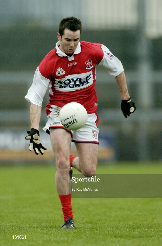 4 January 2004; Alan McCarthy, Louth. O'Byrne Cup, Westmeath v Louth, Cusack Park, Mullingar, Co. Westmeath. Picture credit; Ray McManus / SPORTSFILE *EDI*