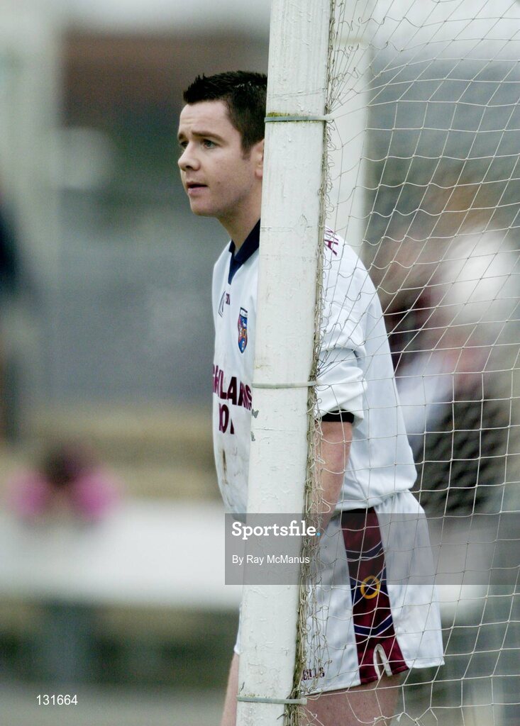 4 January 2004; Aidan Lennon, Westmeath goalkeeper. O'Byrne Cup, Westmeath v Louth, Cusack Park, Mullingar, Co. Westmeath. Picture credit; Ray McManus / SPORTSFILE *EDI*