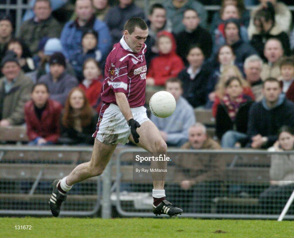 4 January 2004; Michael Ennis, Westmeath. O'Byrne Cup, Westmeath v Louth, Cusack Park, Mullingar, Co. Westmeath. Picture credit; Ray McManus / SPORTSFILE *EDI*