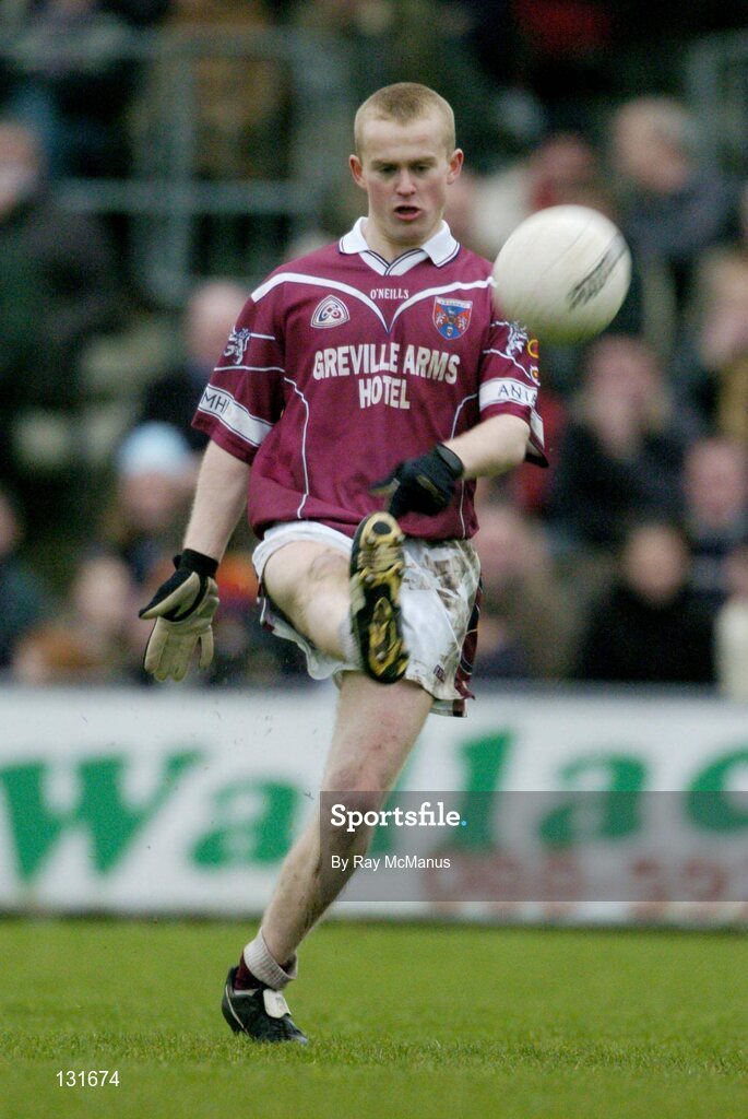 4 January 2004; James Conroy, Westmeath. O'Byrne Cup, Westmeath v Louth, Cusack Park, Mullingar, Co. Westmeath. Picture credit; Ray McManus / SPORTSFILE *EDI*