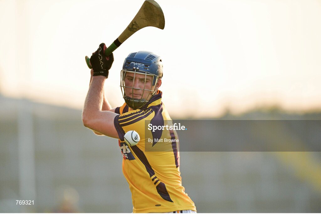 10 July 2013; Jack Guiney, Wexford, scores from a free against Kilkenny. Bord Gáis Energy Leinster GAA Hurling Under 21 Championship Final, Kilkenny v Wexford, Wexford Park, Wexford. Picture credit: Matt Browne / SPORTSFILE