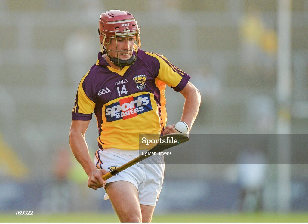 10 July 2013; Barry Carton, Wexford. Bord Gáis Energy Leinster GAA Hurling Under 21 Championship Final, Kilkenny v Wexford, Wexford Park, Wexford. Picture credit: Matt Browne / SPORTSFILE