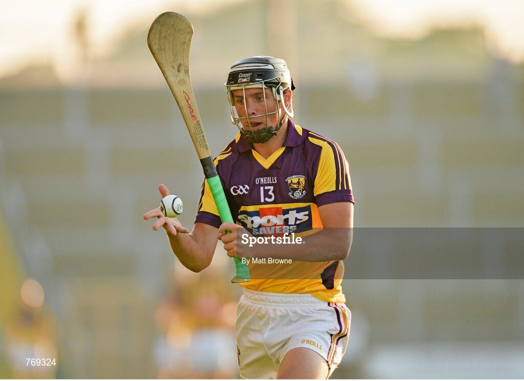 10 July 2013; Conor McDonald, Wexford. Bord Gáis Energy Leinster GAA Hurling Under 21 Championship Final, Kilkenny v Wexford, Wexford Park, Wexford. Picture credit: Matt Browne / SPORTSFILE
