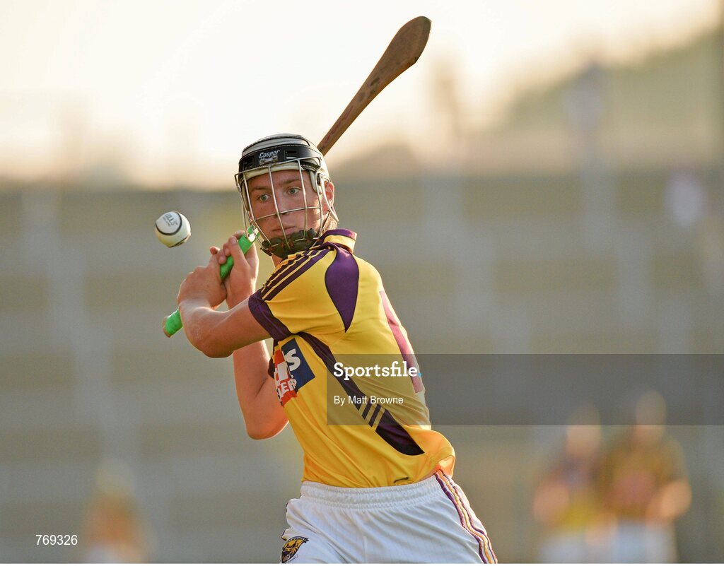 10 July 2013; Conor McDonald, Wexford. Bord Gáis Energy Leinster GAA Hurling Under 21 Championship Final, Kilkenny v Wexford, Wexford Park, Wexford. Picture credit: Matt Browne / SPORTSFILE