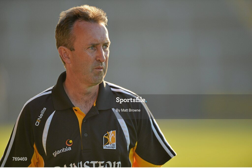 10 July 2013; Kilkenny manager Richie Mulrooney watches his team in action against Wexford. Bord Gáis Energy Leinster GAA Hurling Under 21 Championship Final, Kilkenny v Wexford, Wexford Park, Wexford. Picture credit: Matt Browne / SPORTSFILE