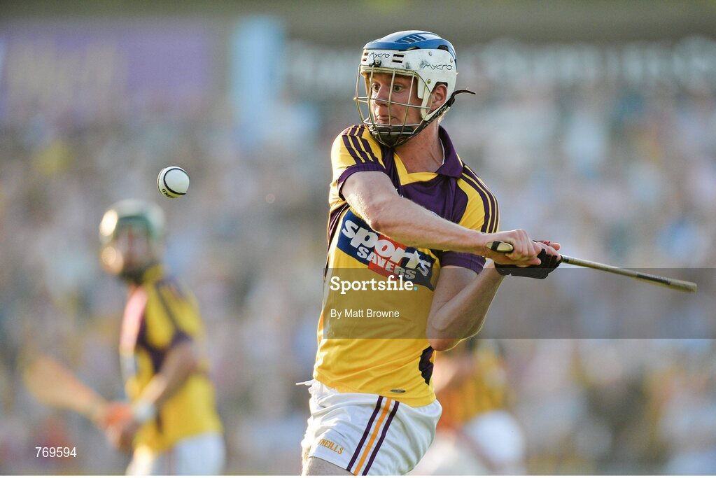 10 July 2013; Shane O'Gorman, Wexford. Bord Gáis Energy Leinster GAA Hurling Under 21 Championship Final, Kilkenny v Wexford, Wexford Park, Wexford. Picture credit: Matt Browne / SPORTSFILE