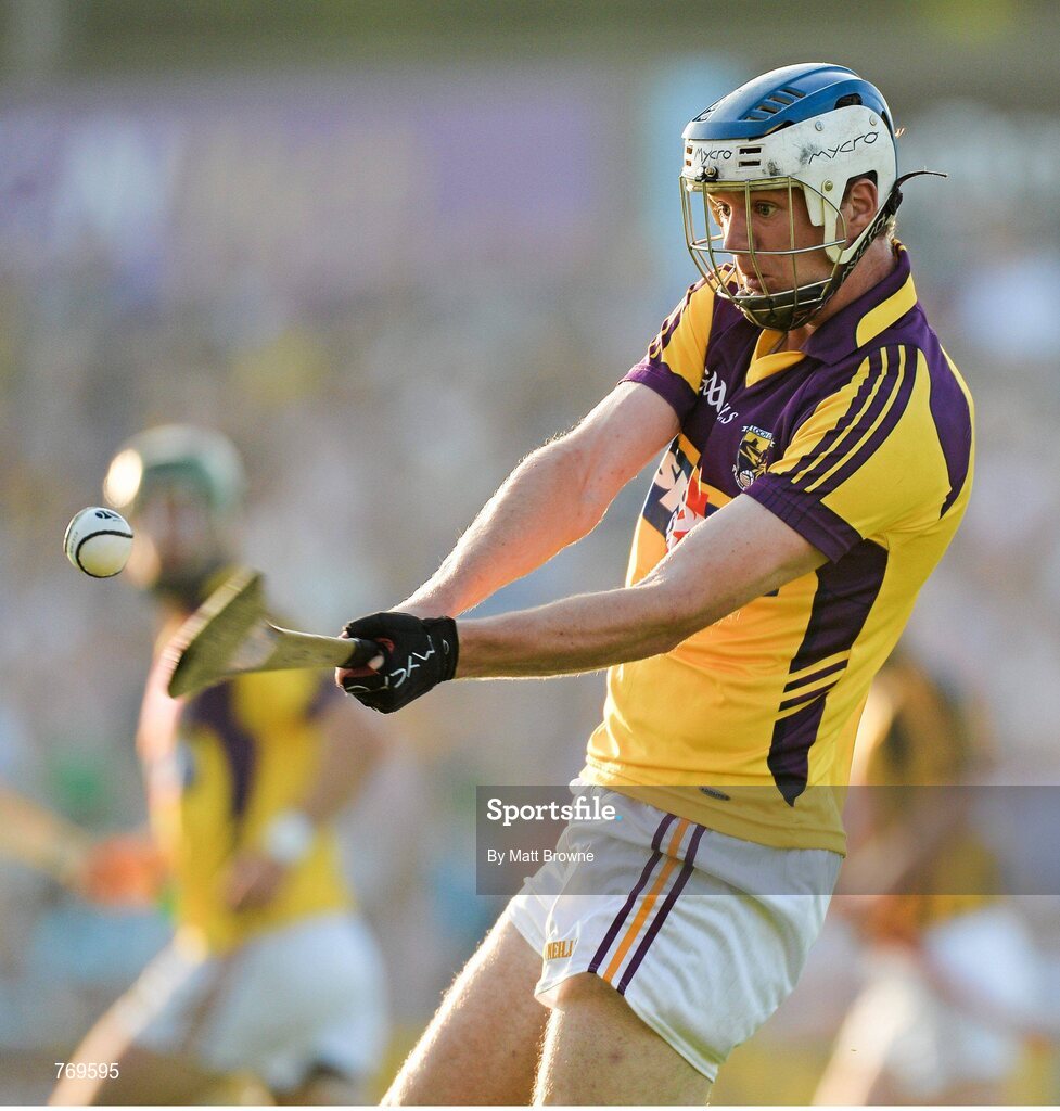 10 July 2013; Shane O'Gorman, Wexford. Bord Gáis Energy Leinster GAA Hurling Under 21 Championship Final, Kilkenny v Wexford, Wexford Park, Wexford. Picture credit: Matt Browne / SPORTSFILE