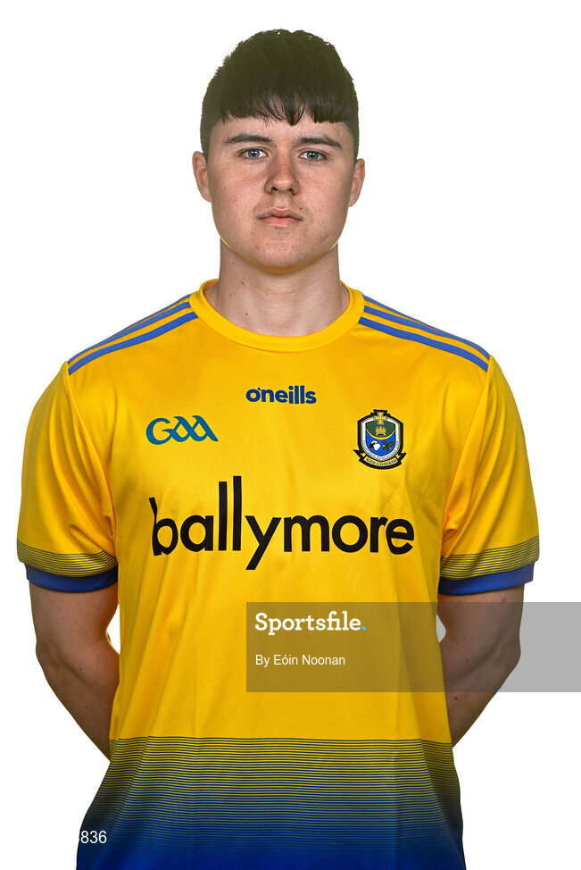 2 May 2021; Niall Higgins during a Roscommon football squad portrait session at Dr Hyde Park in Roscommon. Photo by Eóin Noonan/Sportsfile