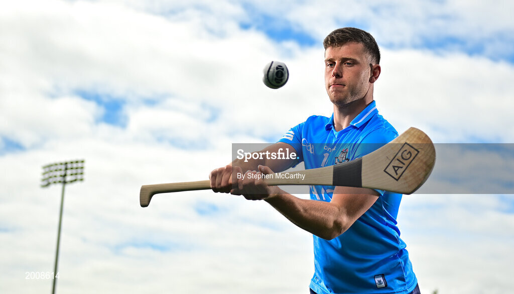 12 May 2021; Dublin hurler Davy Keogh at Parnell Park, in Dublin, to support the roll-out of ‘AIG BoxClever’ insurance for young drivers across Ireland. BoxClever is an innovative proposition that promotes and rewards safe driving that can help secure lower car insurance premiums. For a quote go to www.aig.ie/box. Photo by Stephen McCarthy/Sportsfile