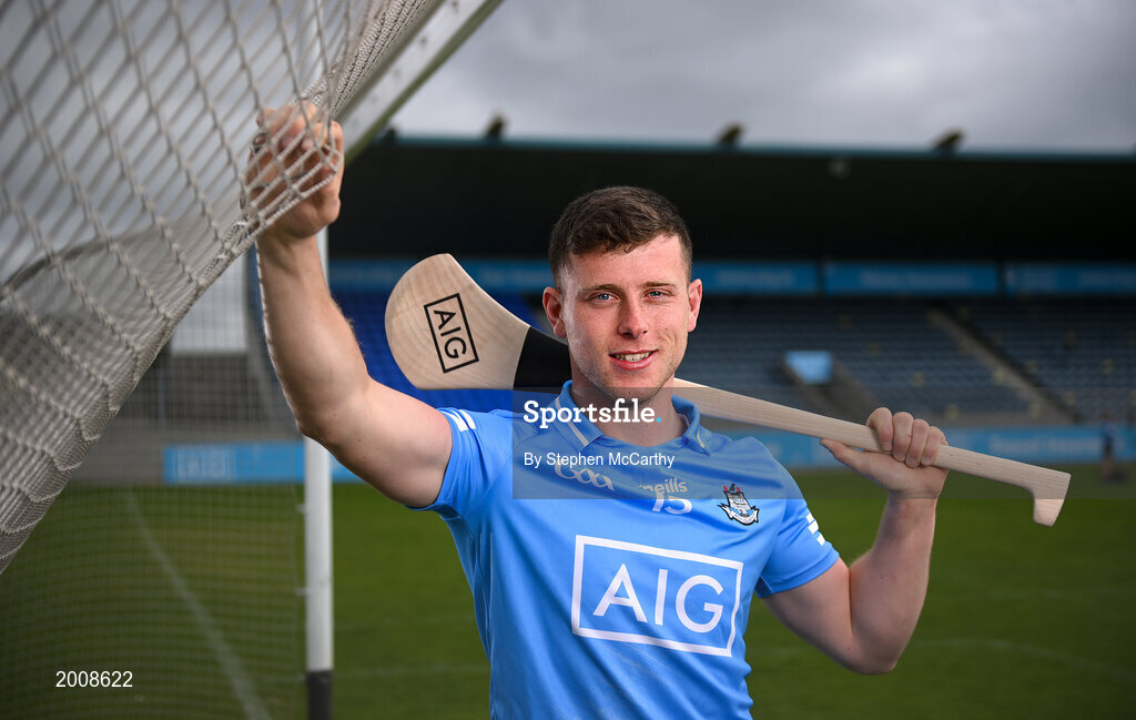 12 May 2021; Dublin hurler Davy Keogh at Parnell Park, in Dublin, to support the roll-out of ‘AIG BoxClever’ insurance for young drivers across Ireland. BoxClever is an innovative proposition that promotes and rewards safe driving that can help secure lower car insurance premiums. For a quote go to www.aig.ie/box. Photo by Stephen McCarthy/Sportsfile
